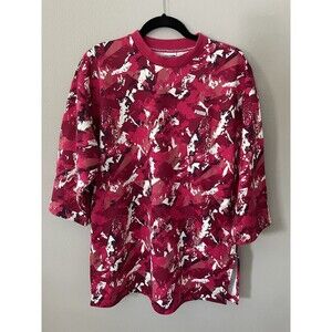 PUMA Women's AOP Logo Dress w/ Pockets 573581 Love Potion Red M